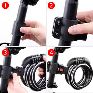 Universal Cable Lock for Electric Scooters