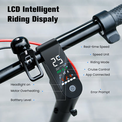 W6 500W Commuting Electric Scooter-25km/h