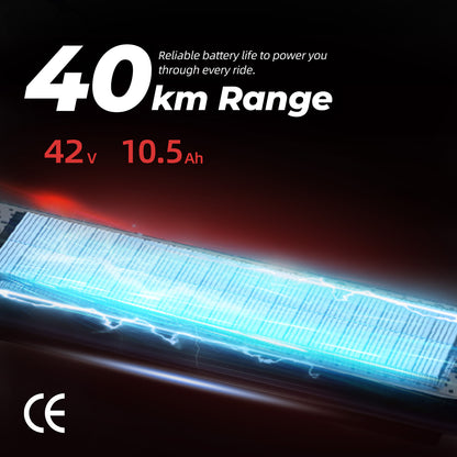 W6 500W Commuting Electric Scooter-25km/h