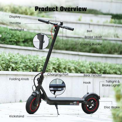 W6 500W Commuting Electric Scooter-25km/h