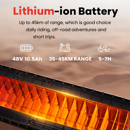 W8 750W Off Road Electric Scooter-25km/h