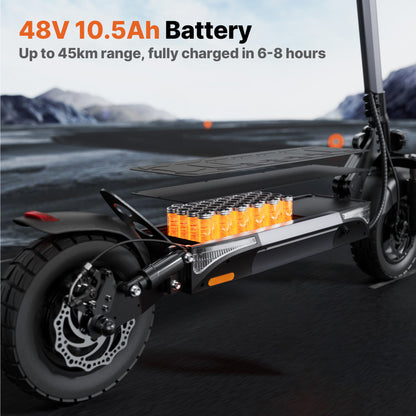 W9 1000W Off Road Electric Scooter-25km/h 45km